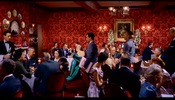 Vertigo (1958)Ernie's Restaurant, San Francisco, California, Kim Novak, Tom Helmore, green and red